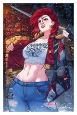 Sideshow Collectibles Dynamite Entertainment Red Sonja Kunstdruck ungerahmt
