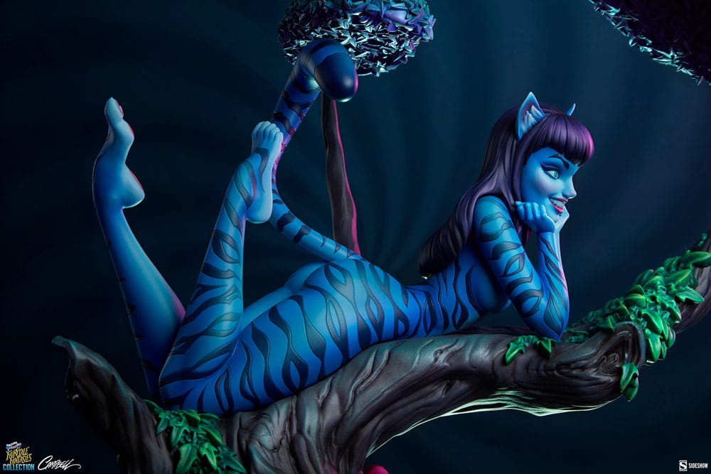Sideshow Collectibles Fairytale Fantasies Collection Lady Cheshire Cat Statue