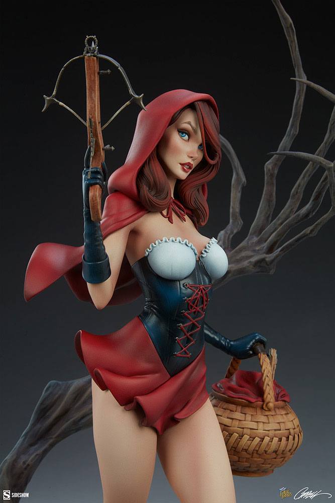 Sideshow Collectibles Fairytale Fantasies Collection Red Riding Hood Statue