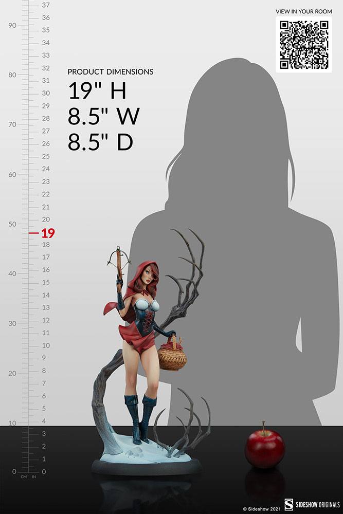 Sideshow Collectibles Fairytale Fantasies Collection Red Riding Hood Statue