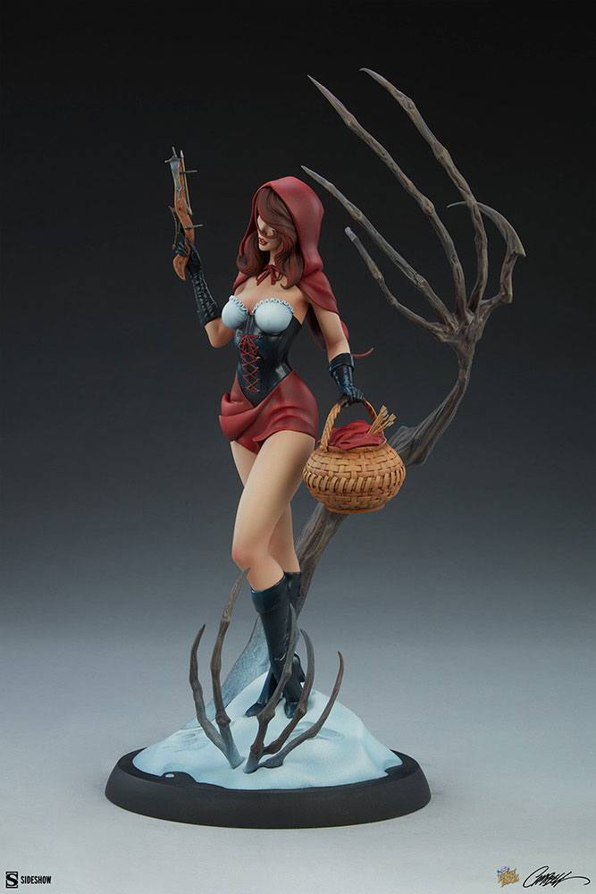 Sideshow Collectibles Fairytale Fantasies Collection Red Riding Hood Statue