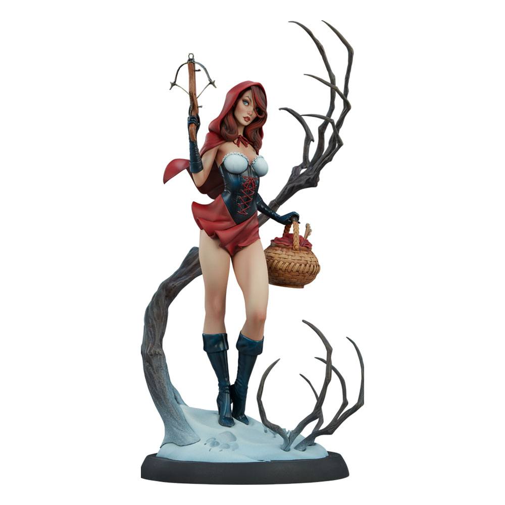 Sideshow Collectibles Fairytale Fantasies Collection Red Riding Hood Statue