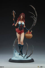 Sideshow Collectibles Fairytale Fantasies Collection Red Riding Hood Statue