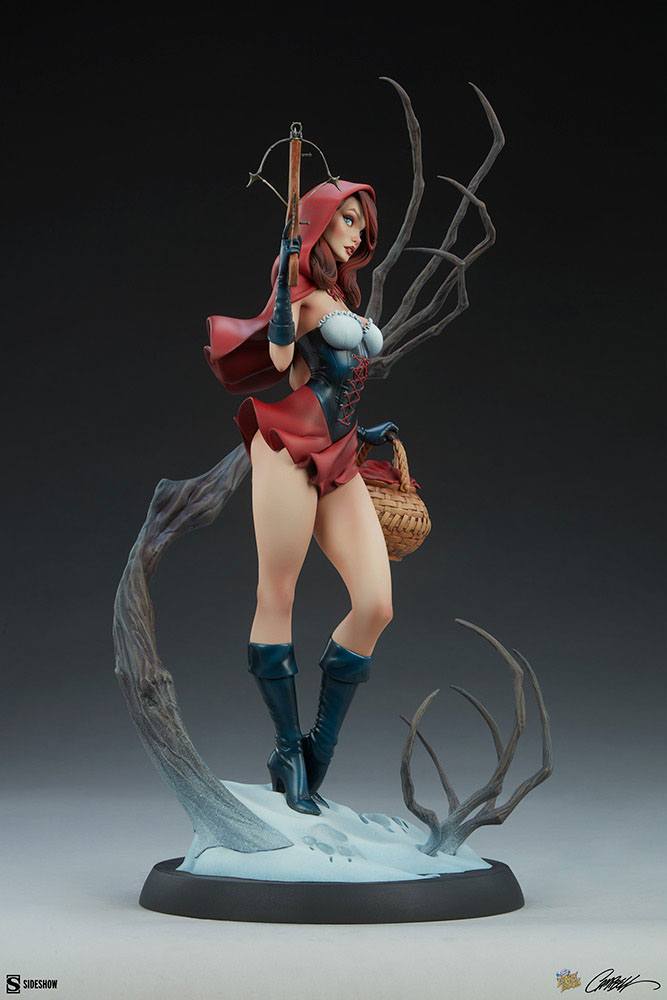 Sideshow Collectibles Fairytale Fantasies Collection Red Riding Hood Statue