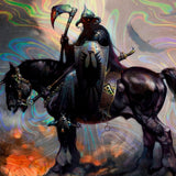 Sideshow Collectibles Frank Frazetta Death Dealer I Rainbow Lava Holofoil - ungerahmt Kunstdruck