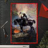 Sideshow Collectibles Frank Frazetta Death Dealer I Rainbow Lava Holofoil - ungerahmt Kunstdruck