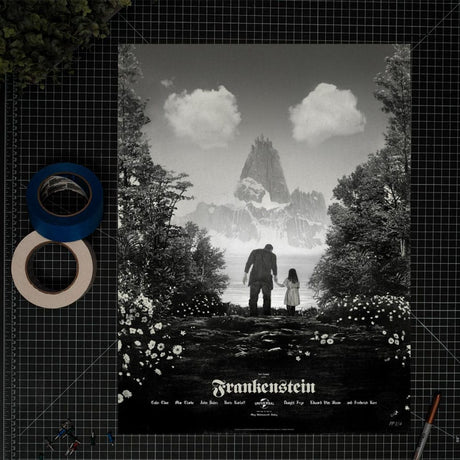 Sideshow Collectibles Frankenstein by Greg Ruth Kunstdruck