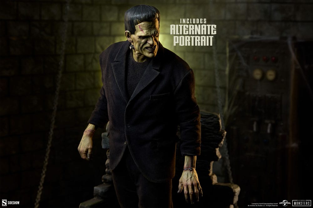Sideshow Collectibles Frankenstein (Fabric Costume) Premium Format Mixed Media Statue