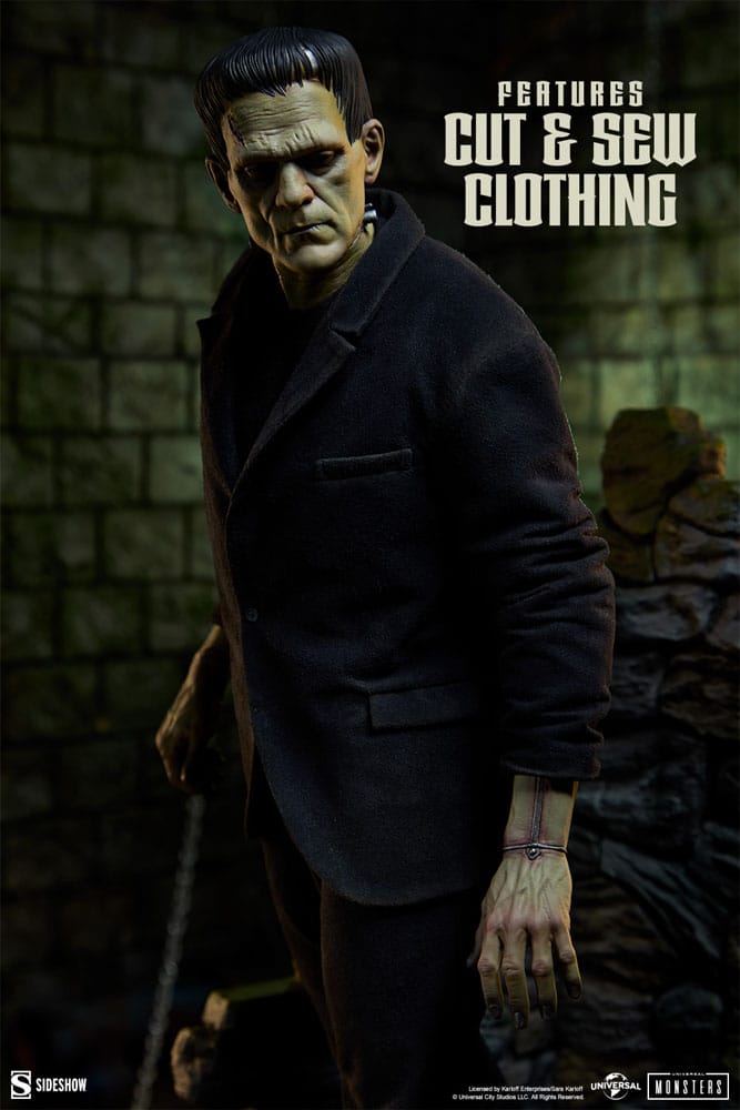 Sideshow Collectibles Frankenstein (Fabric Costume) Premium Format Mixed Media Statue