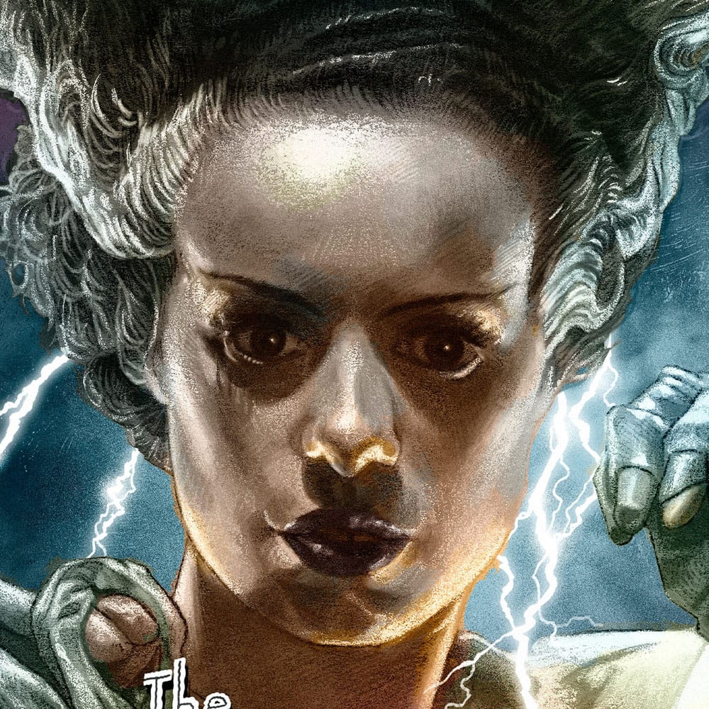 Sideshow Collectibles Frankensteins Braut Bride of Frankenstein (Color Variant) Kunstdruck