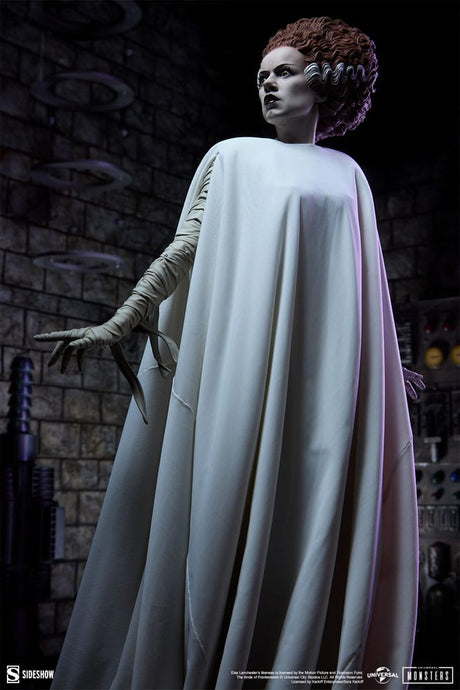 Sideshow Collectibles Frankensteins Braut The Bride of Frankenstein (Fabric Costume) Premium Format Mixed Media Statue