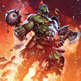 Sideshow Collectibles Marvel Planet Hulk Worldbreaker Ungerahmt Kunstdruck
