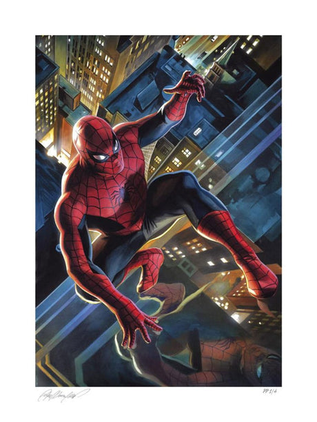 Sideshow Collectibles Marvel The Amazing Spider-Man Ungerahmt Kunstdruck
