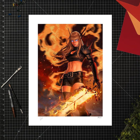 Sideshow Collectibles Marvel X-Men Magik Kunstdruck