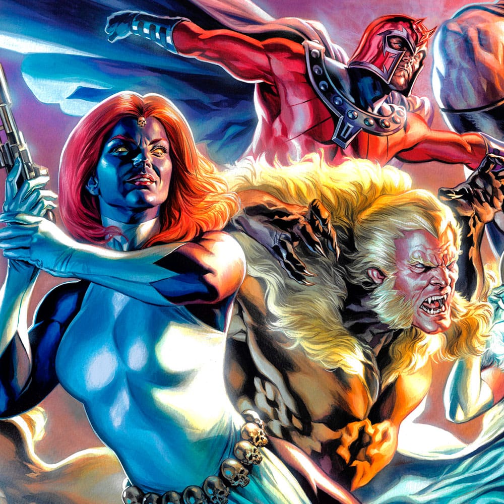 Sideshow Collectibles Marvel X-Men The Brotherhood of Mutants by Felipe Massafera Kunstdruck