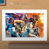 Sideshow Collectibles Marvel X-Men The Brotherhood of Mutants by Felipe Massafera Kunstdruck