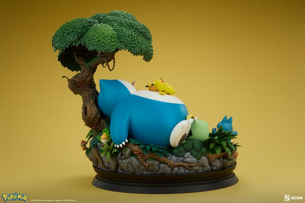 Sideshow Collectibles Pokémon Relaxo Diorama Actionfigur