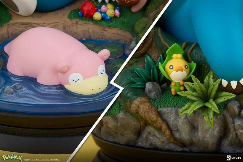 Sideshow Collectibles Pokémon Relaxo Diorama Actionfigur