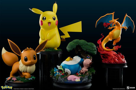 Sideshow Collectibles Pokémon Relaxo Diorama Actionfigur