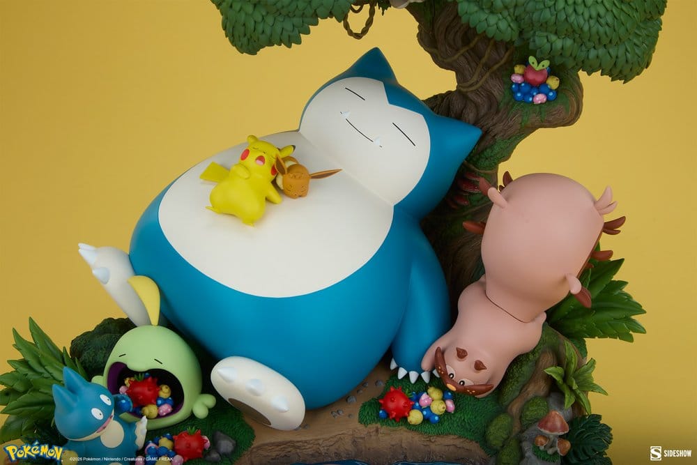Sideshow Collectibles Pokémon Relaxo Diorama Actionfigur