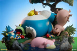 Sideshow Collectibles Pokémon Relaxo Diorama Actionfigur
