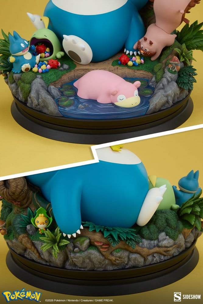 Sideshow Collectibles Pokémon Relaxo Diorama Actionfigur