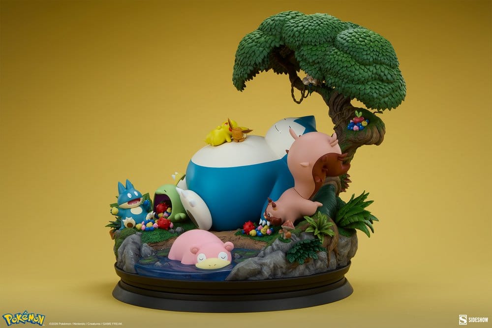 Sideshow Collectibles Pokémon Relaxo Diorama Actionfigur