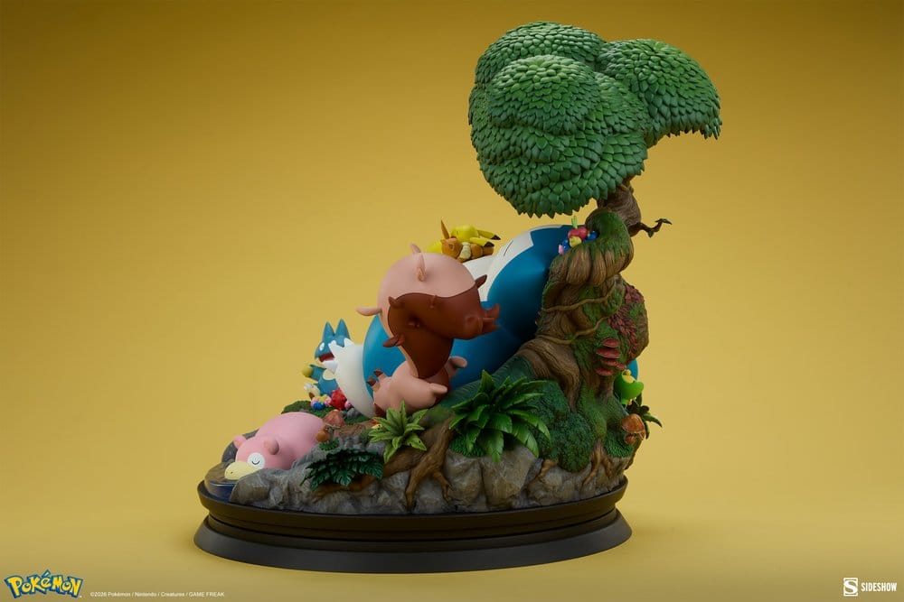 Sideshow Collectibles Pokémon Relaxo Diorama Actionfigur