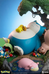 Sideshow Collectibles Pokémon Relaxo Diorama Actionfigur
