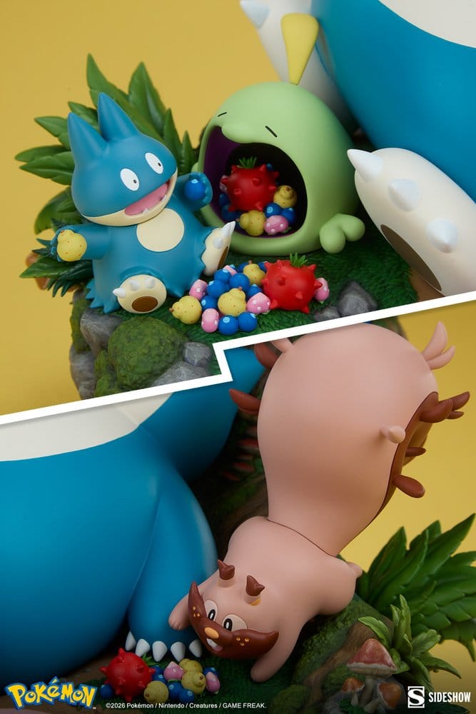 Sideshow Collectibles Pokémon Relaxo Diorama Actionfigur