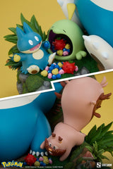 Sideshow Collectibles Pokémon Relaxo Diorama Actionfigur