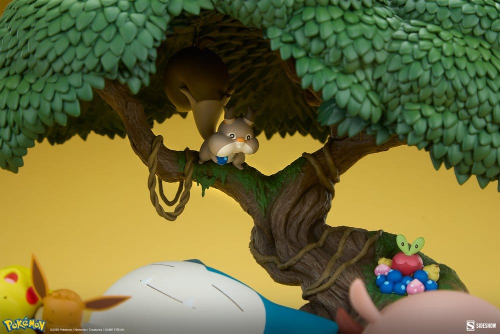 Sideshow Collectibles Pokémon Relaxo Diorama Actionfigur