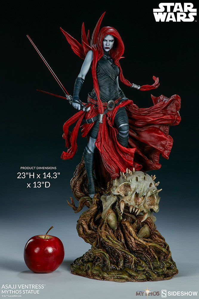 Sideshow Collectibles Star Wars Asajj Ventress Mythos Statue