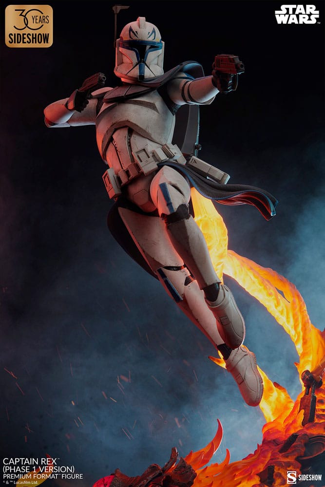Sideshow Collectibles Star Wars Captain Rex (Phase 1 Version) Exclusive Premium Format Statue
