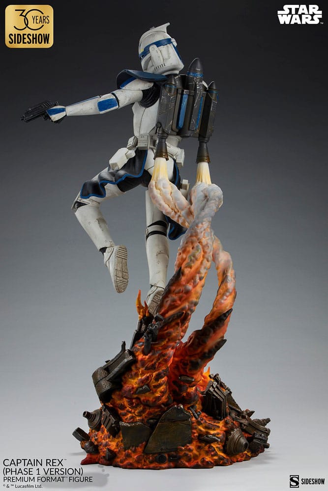 Sideshow Collectibles Star Wars Captain Rex (Phase 1 Version) Exclusive Premium Format Statue