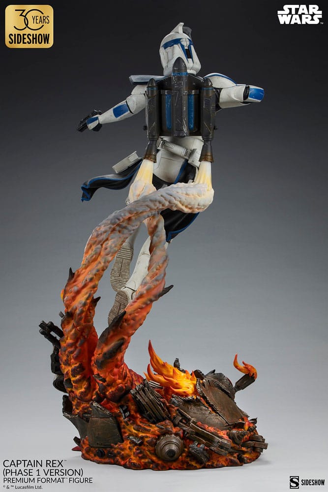 Sideshow Collectibles Star Wars Captain Rex (Phase 1 Version) Exclusive Premium Format Statue