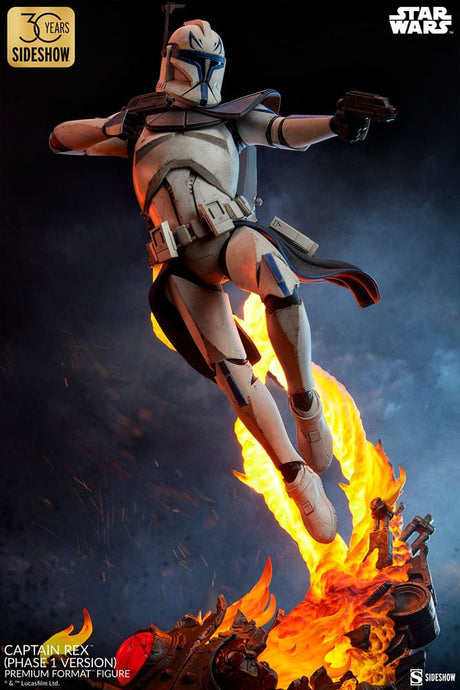Sideshow Collectibles Star Wars Captain Rex (Phase 1 Version) Premium Format Statue