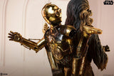 Sideshow Collectibles Star Wars Chewbacca and C-3PO Premium Format Statue
