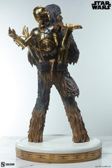 Sideshow Collectibles Star Wars Chewbacca and C-3PO Premium Format Statue