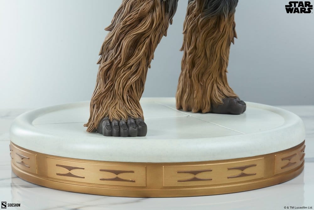 Sideshow Collectibles Star Wars Chewbacca and C-3PO Premium Format Statue