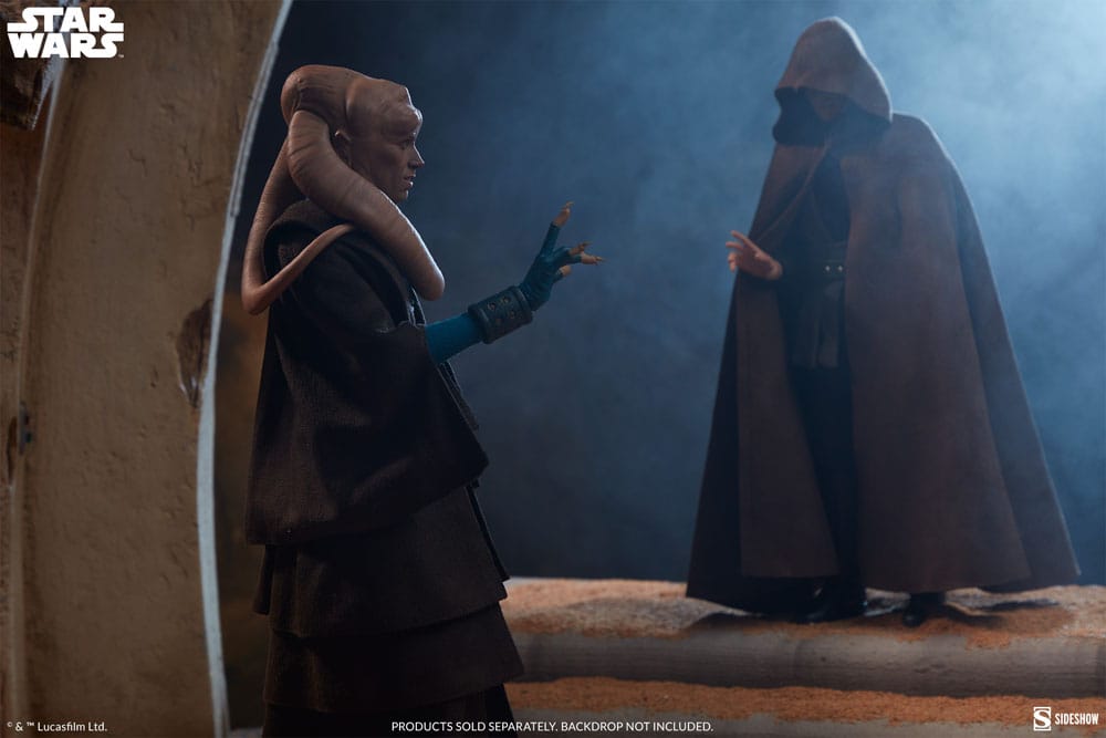 Sideshow Collectibles Star Wars Die Rückkehr der Jedi-Ritter Bib Fortuna 1/6 Actionfigur