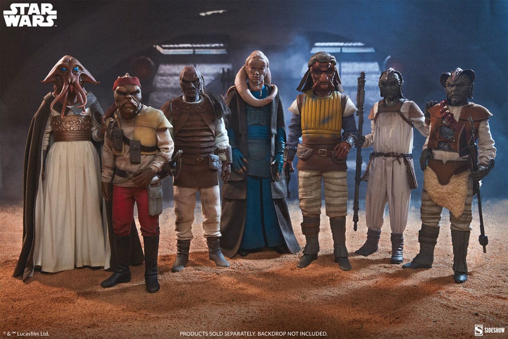 Sideshow Collectibles Star Wars Die Rückkehr der Jedi-Ritter Bib Fortuna 1/6 Actionfigur