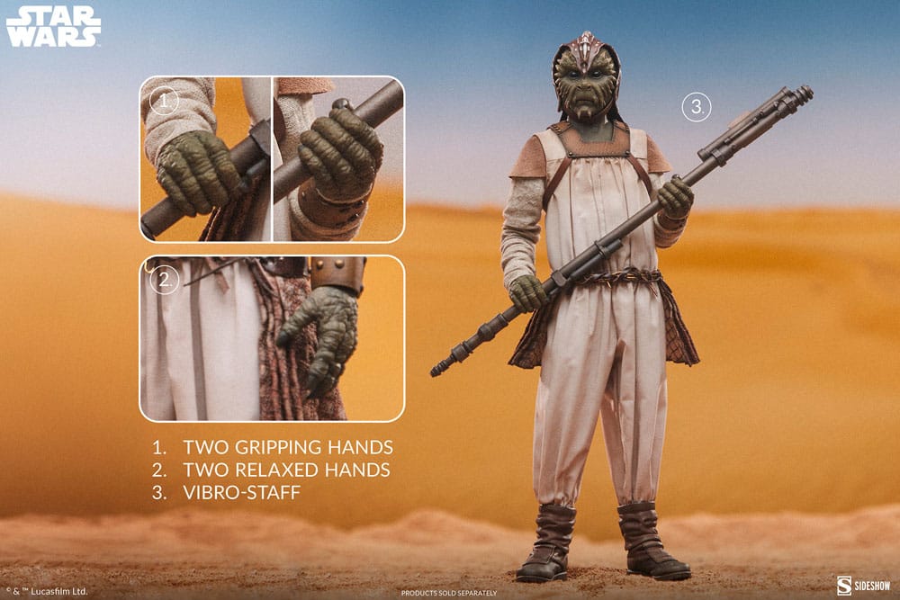Sideshow Collectibles Star Wars Die Rückkehr der Jedi-Ritter Klaatu 1/6 Actionfigur