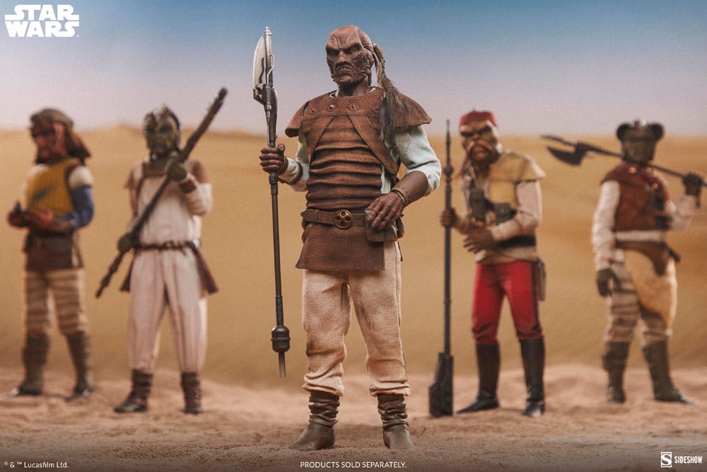 Sideshow Collectibles Star Wars Die Rückkehr der Jedi-Ritter Pagetti Rook 1/6 Actionfigur