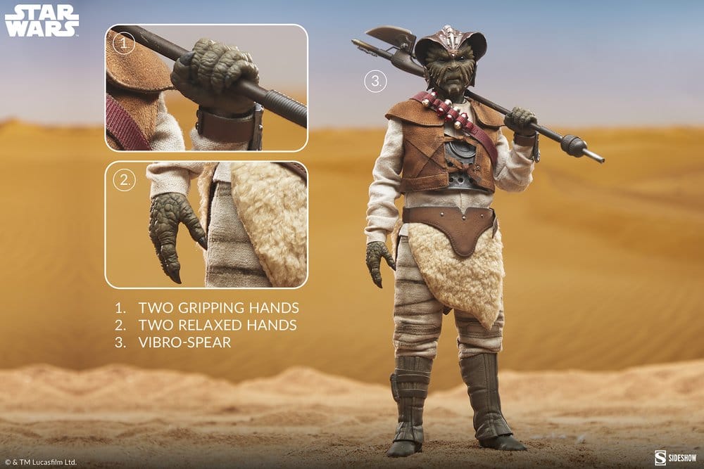 Sideshow Collectibles Star Wars Die Rückkehr der Jedi-Ritter Wooof Scum & Villainy 1/6 Actionfigur