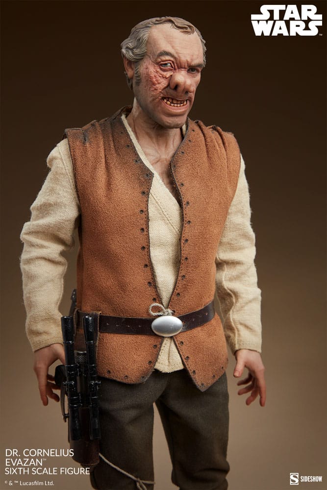 Sideshow Collectibles Star Wars Episode IV Scum & Villainy Doctor Cornelius Evazan 1/6 Actionfigur
