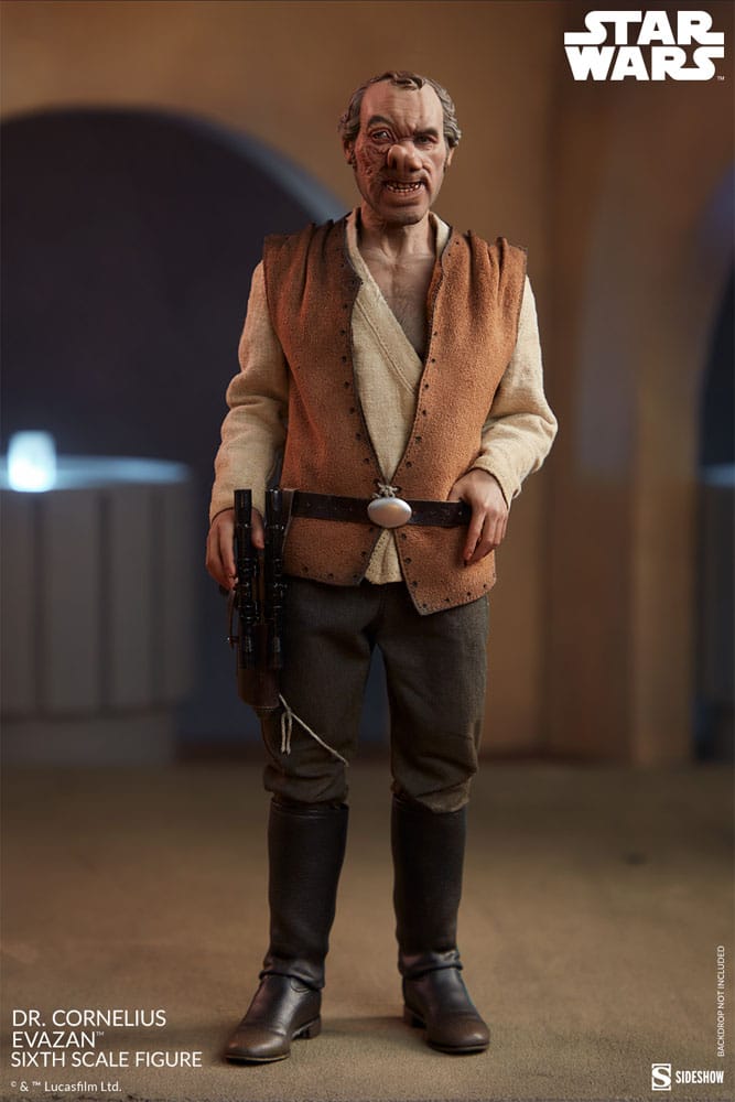 Sideshow Collectibles Star Wars Episode IV Scum & Villainy Doctor Cornelius Evazan 1/6 Actionfigur