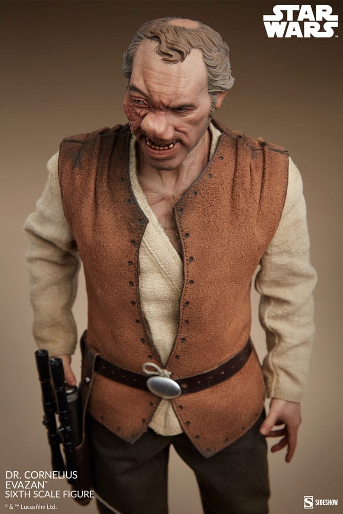 Sideshow Collectibles Star Wars Episode IV Scum & Villainy Doctor Cornelius Evazan 1/6 Actionfigur