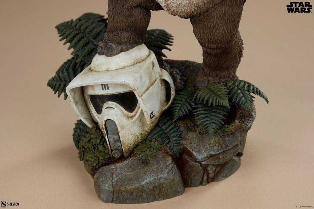 Sideshow Collectibles Star Wars Episode VI Die Rückkehr der Jedi-Ritter Wicket Statue