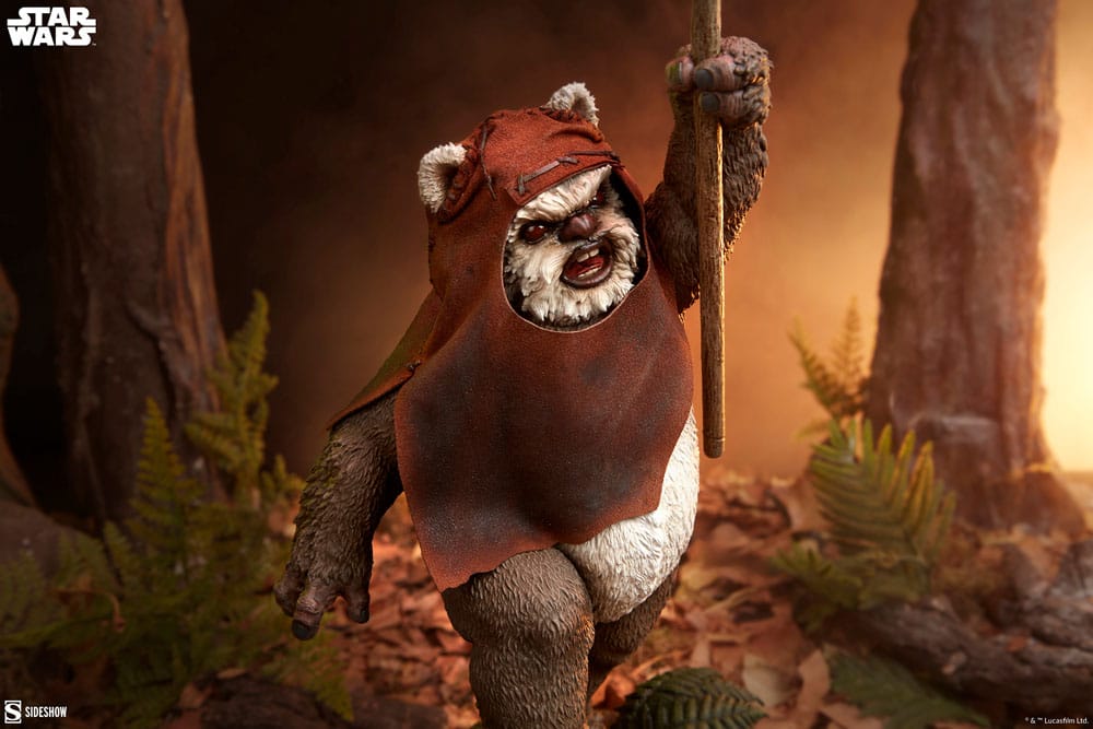 Sideshow Collectibles Star Wars Episode VI Die Rückkehr der Jedi-Ritter Wicket Statue